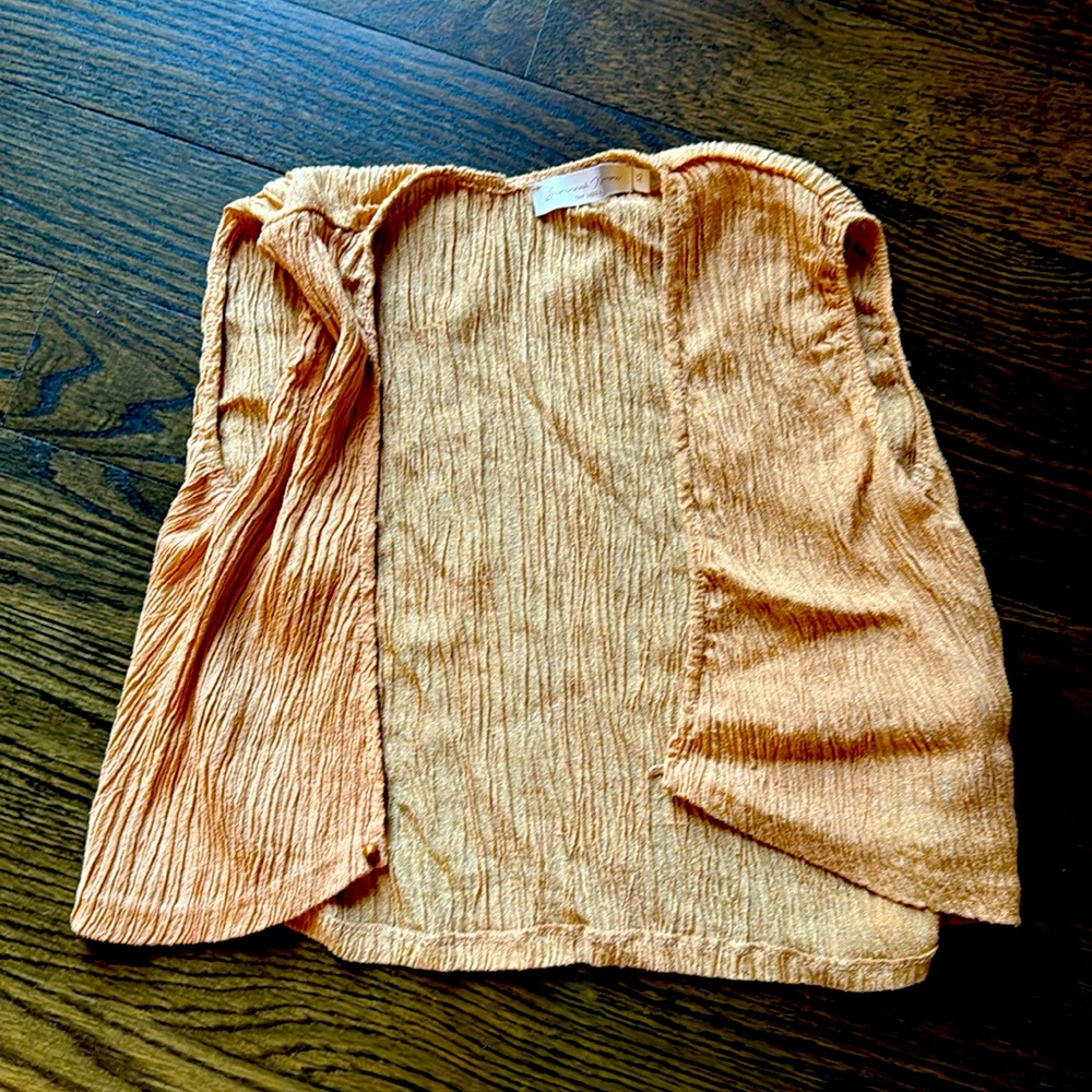Crinkle vest